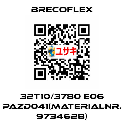 32T10/3780 E06 PAZD041(MATERIALNR. 9734628) Brecoflex