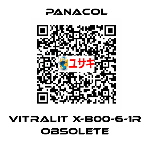 VITRALIT X-800-6-1R  Obsolete  Panacol