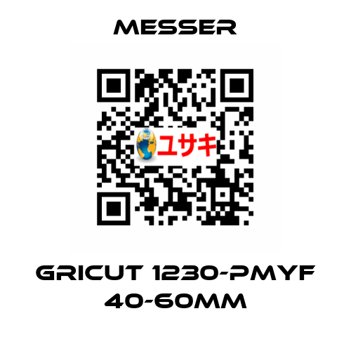 Gricut 1230-PMYF 40-60mm Messer