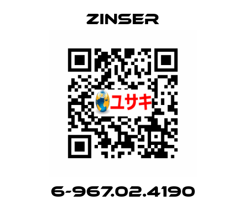 6-967.02.4190 Zinser