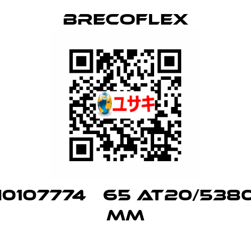 10107774   65 AT20/5380 mm Brecoflex