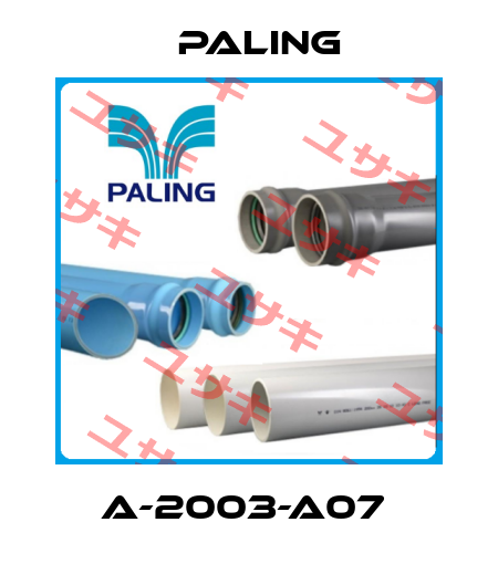 A-2003-A07  Paling