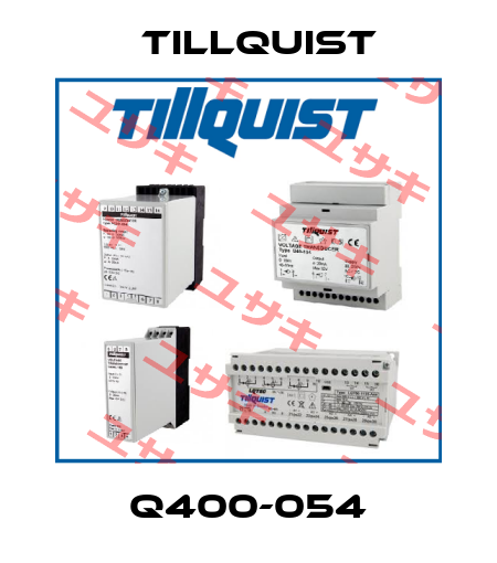 Q400-054 Tillquist