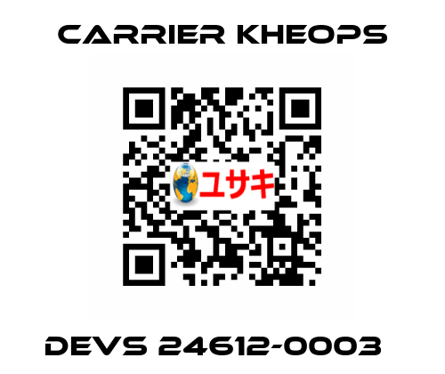 DEVS 24612-0003   Carrier Kheops