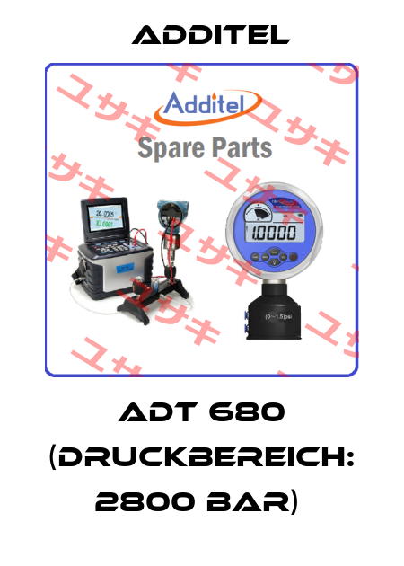  ADT 680 (Druckbereich: 2800 bar)  Additel
