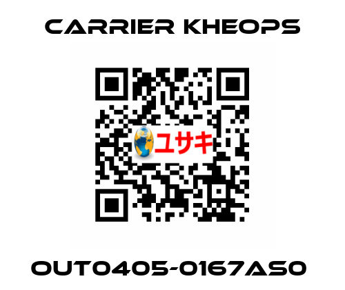 OUT0405-0167AS0  Carrier Kheops