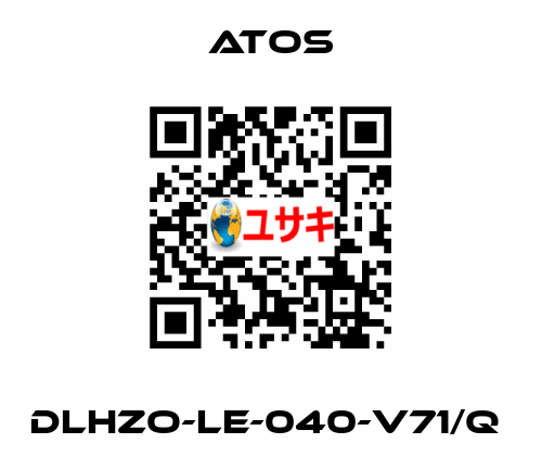 DLHZO-LE-040-V71/Q  Atos