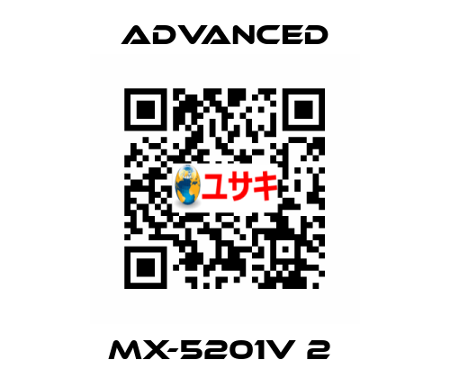 Mx-5201V 2  Advanced