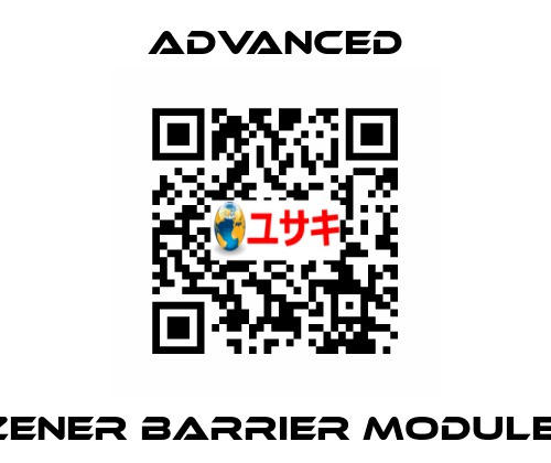 Zener Barrier Module  Advanced