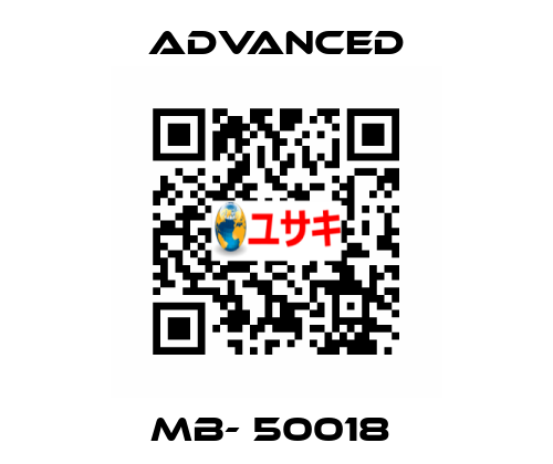 MB- 50018  Advanced