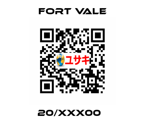 20/XXX00   Fort Vale