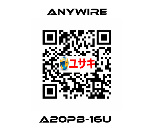 A20PB-16U  Anywire