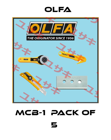MCB-1  PACK OF 5  Olfa