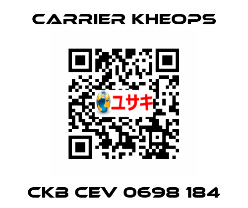 CKB CEV 0698 184 Carrier Kheops