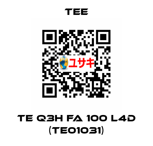 TE Q3H FA 100 L4D (TE01031) TEE