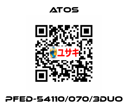 PFED-54110/070/3DUO Atos