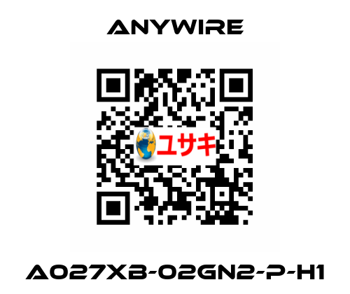 A027XB-02GN2-P-H1 Anywire