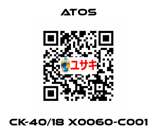 CK-40/18 X0060-C001 Atos