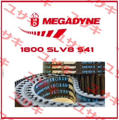 1800 SLV8 541   (63PLUS81800W) Megadyne