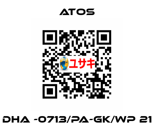 DHA -0713/PA-GK/WP 21 Atos
