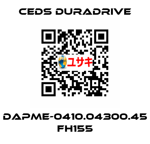 DAPME-0410.04300.45 FH155 Ceds Duradrive