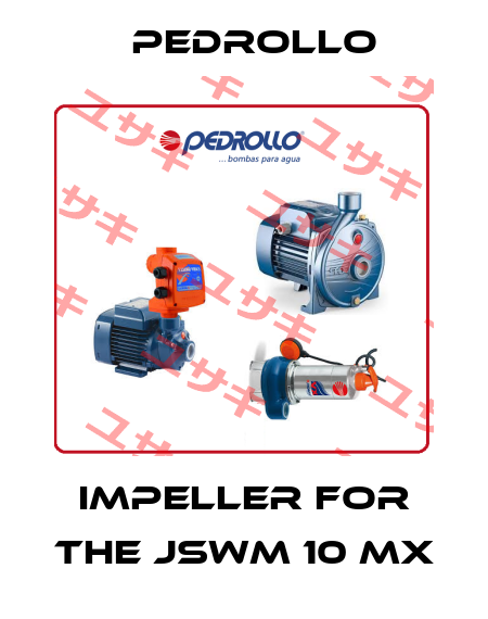 Impeller for the JSWm 10 MX Pedrollo