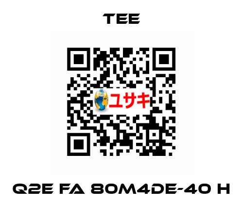 Q2E FA 80M4DE-40 H TEE