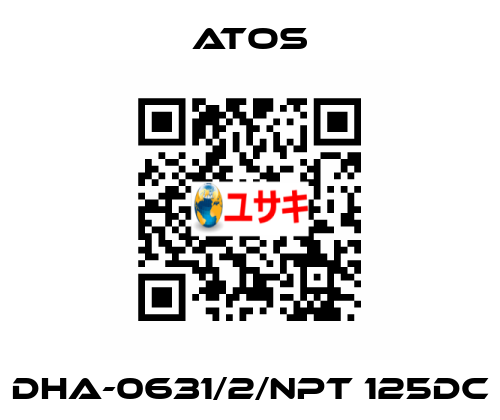 DHA-0631/2/NPT 125DC Atos
