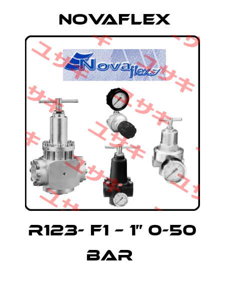 R123- F1 – 1” 0-50 Bar  NOVAFLEX 