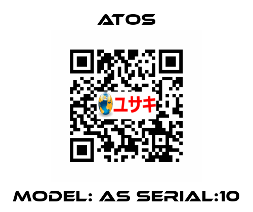 Model: AS Serial:10 Atos