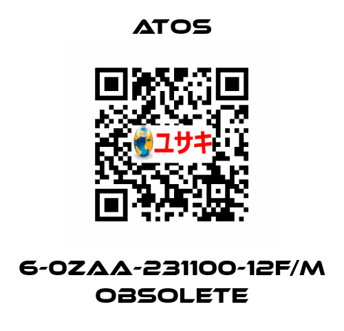 6-0ZAA-231100-12F/M obsolete Atos