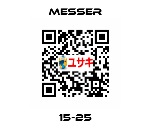 15-25 Messer