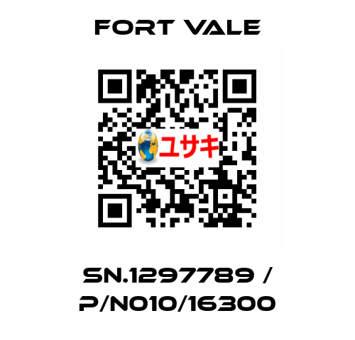 SN.1297789 / P/N010/16300 Fort Vale