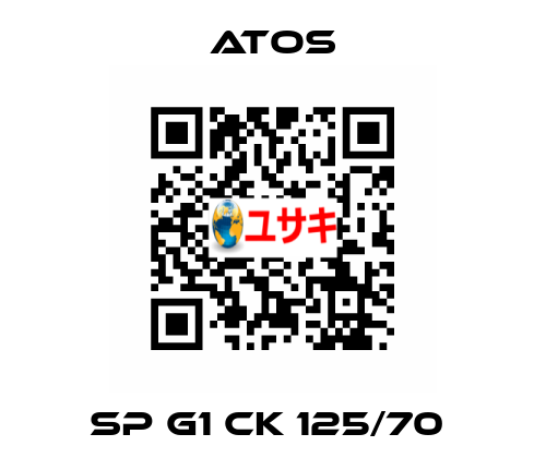 SP G1 CK 125/70  Atos