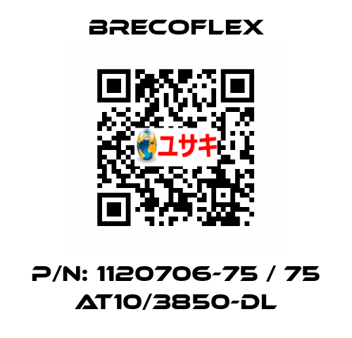 P/N: 1120706-75 / 75 AT10/3850-DL Brecoflex