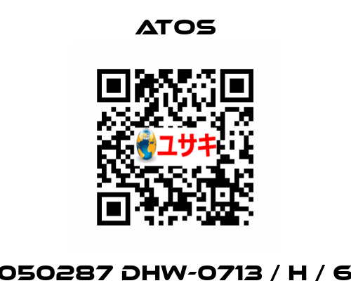 050287 DHW-0713 / H / 6 Atos