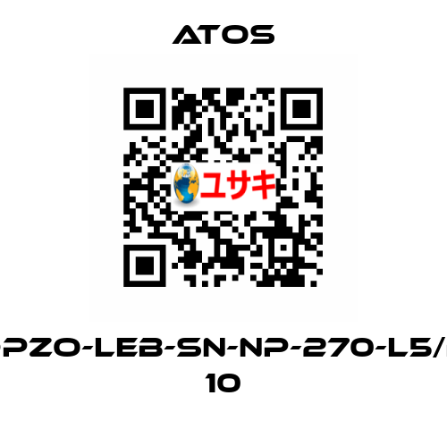 DPZO-LEB-SN-NP-270-L5/D 10 Atos