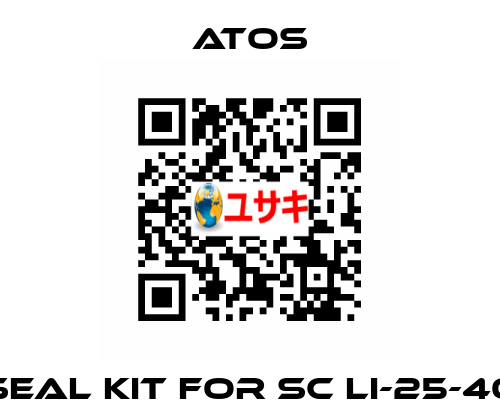 SEAL KIT FOR SC LI-25-40 Atos