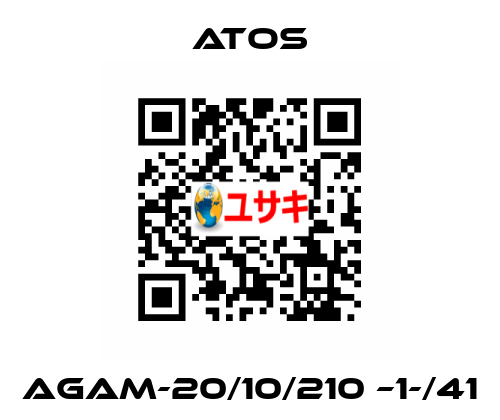 AGAM-20/10/210 –1-/41 Atos