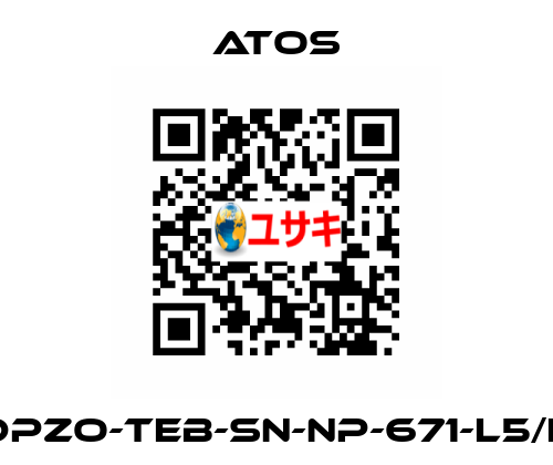 DPZO-TEB-SN-NP-671-L5/E Atos