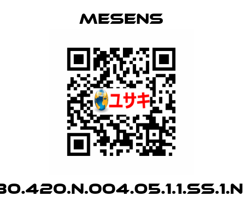 MPS580.420.N.004.05.1.1.SS.1.N.PE.6.N Mesens