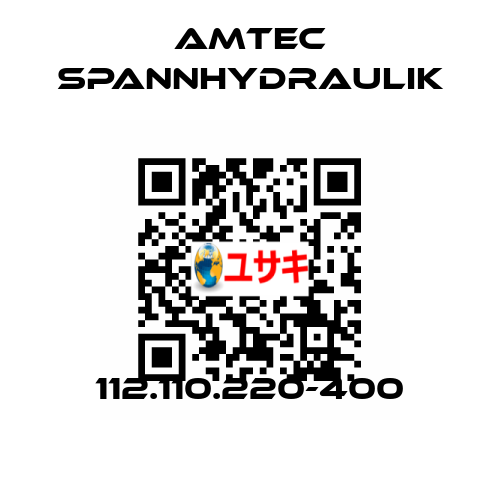 112.110.220-400 Amtec Spannhydraulik