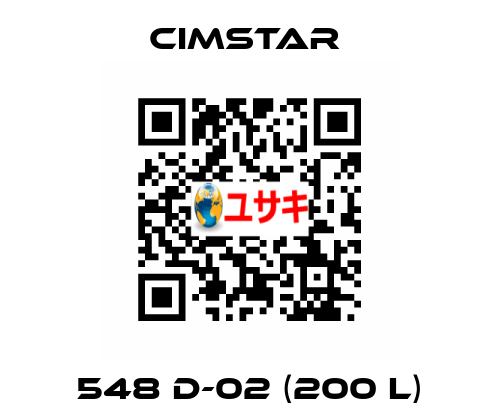 548 D-02 (200 l) Cimstar 