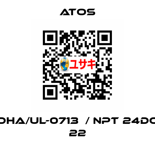 DHA/UL-0713  / NPT 24DC 22 Atos