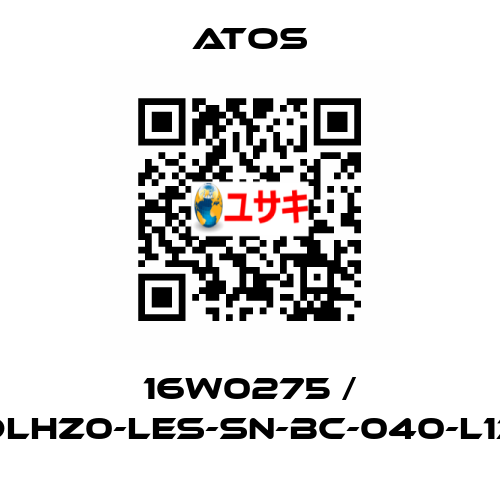 16W0275 / DLHZ0-LES-SN-BC-040-L13 Atos