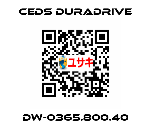DW-0365.800.40 Ceds Duradrive