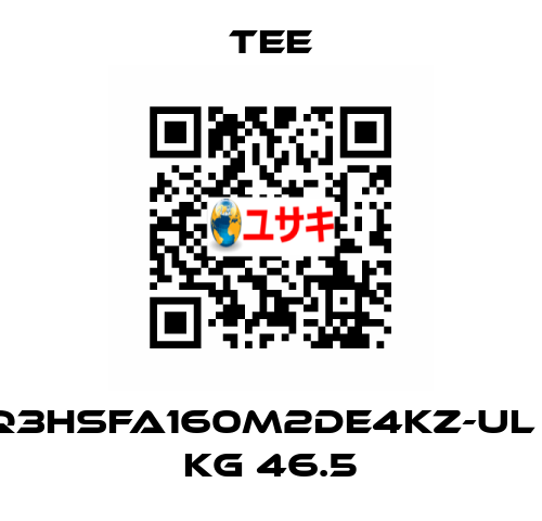 Q3HSFA160M2DE4KZ-UL   KG 46.5 TEE