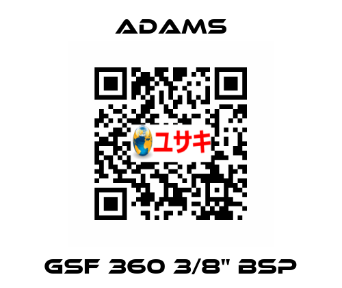 GSF 360 3/8" BSP ADAMS