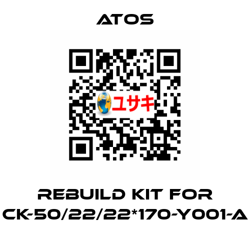 rebuild kit for CK-50/22/22*170-Y001-A Atos