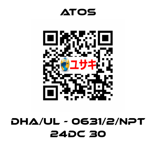 DHA/UL - 0631/2/NPT 24DC 30 Atos